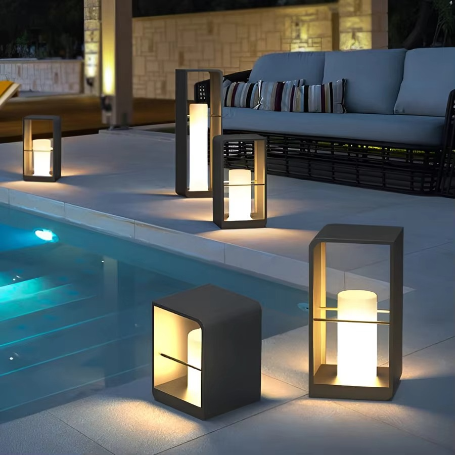 Outdoor Solar Powered Garden Lanterns