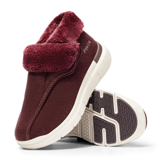 Warm Fuzzy Women's Orthopedic House Slippers - Lusomart