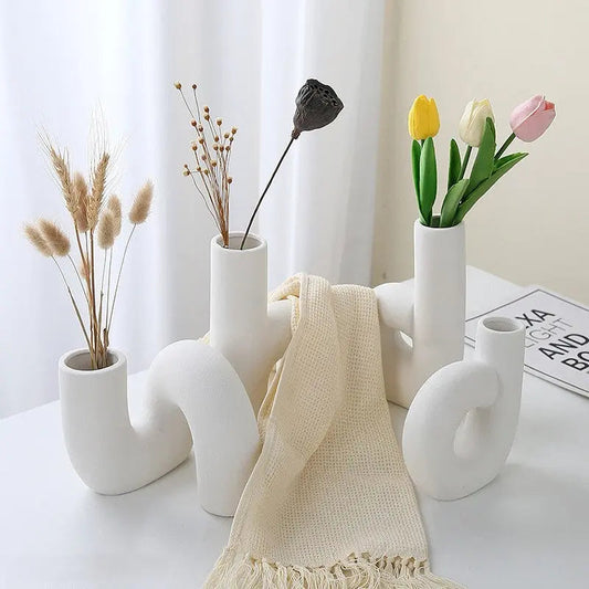 Unique Handmade Ceramic Decorative Vase - Lusomart