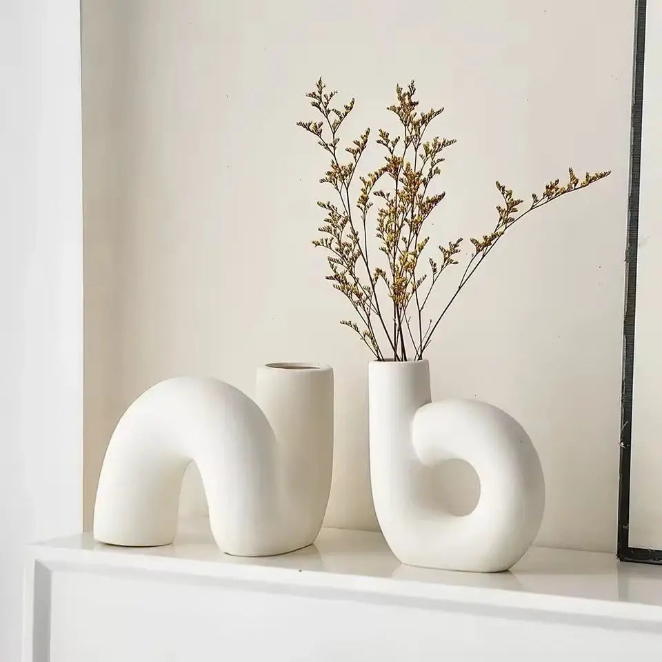 Soli Creative Pottery Porcelain Vase Inovessa