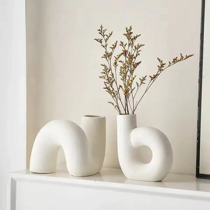Soli Creative Pottery Porcelain Vase Inovessa