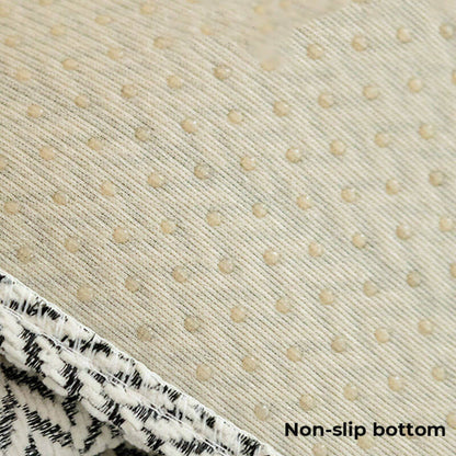 Soft Plush Fleece Sofa Slipcover Protector