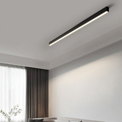 Sleek Modern Black Pendant LightFixture
