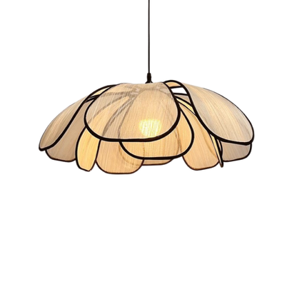 Rustic Chic Wooden Pendant Light for Modern Homes - Lusomart