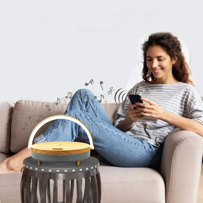 SonoGlow | Modern Multifunctional Table Lamp with Wireless Charger & Speaker 4