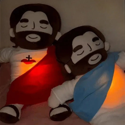 Cuddly Jesus Teddy Comfort Doll for Children - Lusomart
