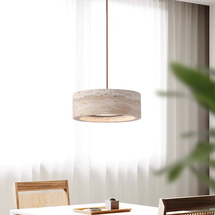 Natural Stone Drop Pendant Lighting