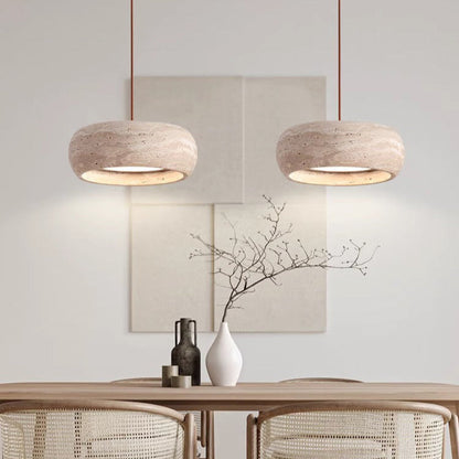Natural Stone Drop Pendant Lighting