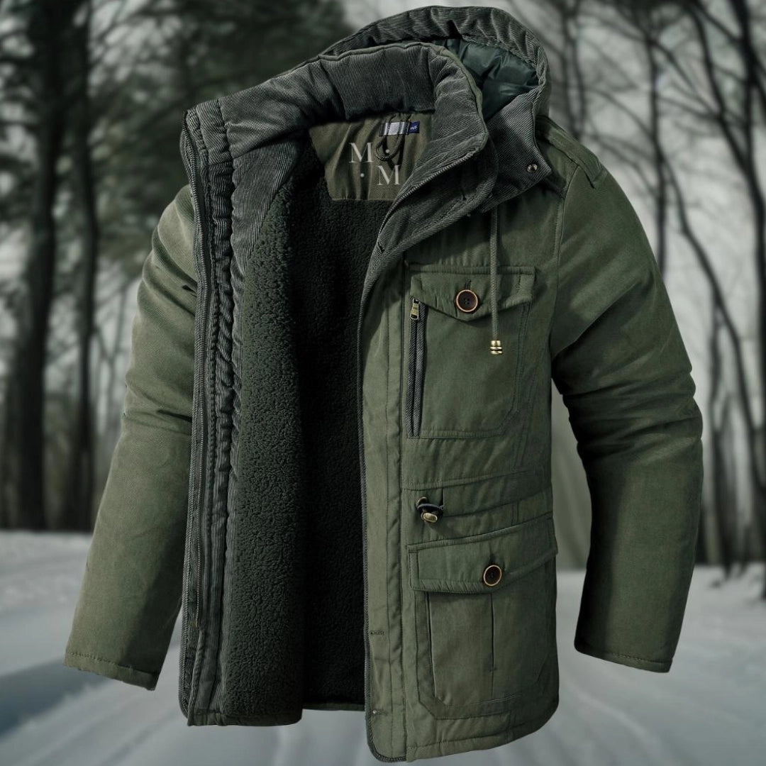 Soren | Insulated Sherpa Lined Parka Jacket for Men 1