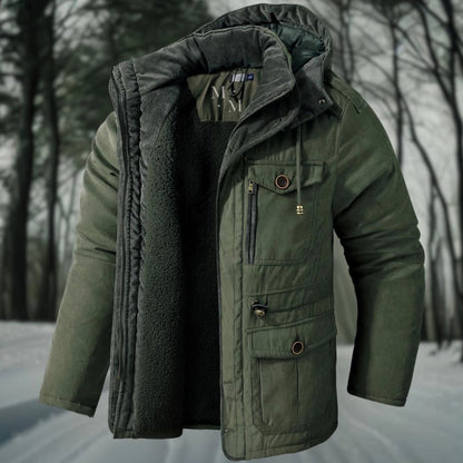 Soren | Insulated Sherpa Lined Parka Jacket for Men 1