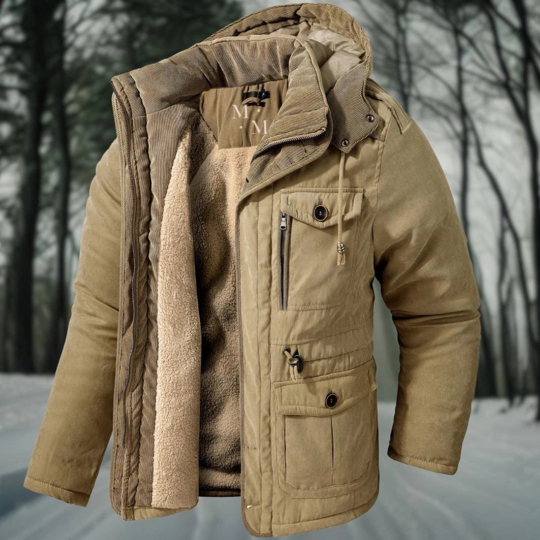 Soren | Insulated Sherpa Lined Parka Jacket for Men 2
