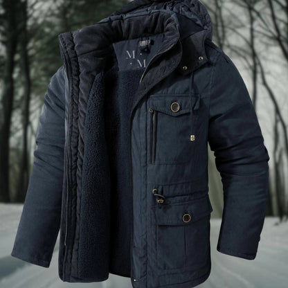 Soren | Insulated Sherpa Lined Parka Jacket for Men 3