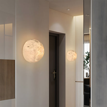 Elegant Moon Phase Wall Light Fixture - Lusomart