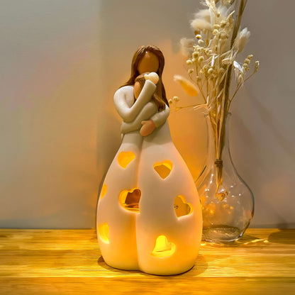 Lovely Heart LED Desk Lamp with Soft Warm Light - Lusomart