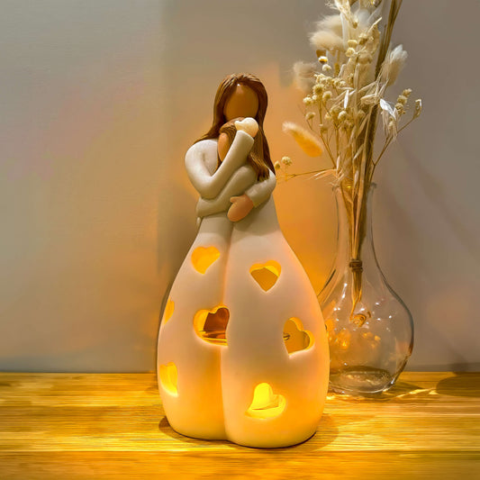 Lovely Heart LED Desk Lamp with Soft Warm Light - Lusomart