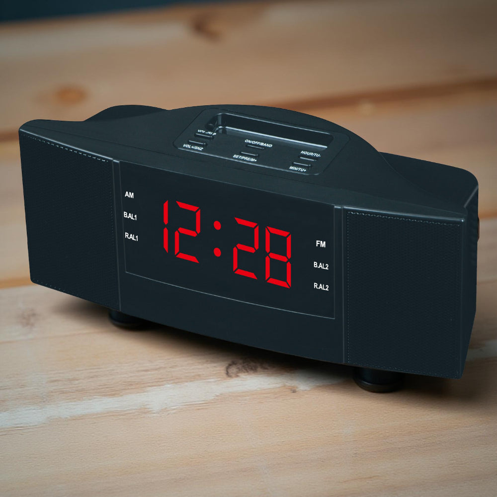 Compact Digital Sound Sleep Therapy Alarm Clock