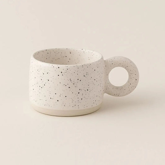 Colorful Dot Ceramic Coffee Mug - Lusomart