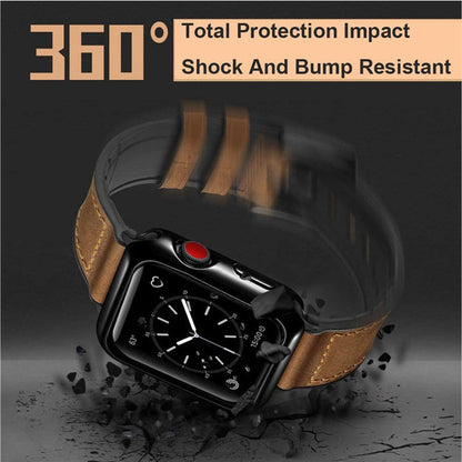 Premium Genuine Leather Smartwatch Strap