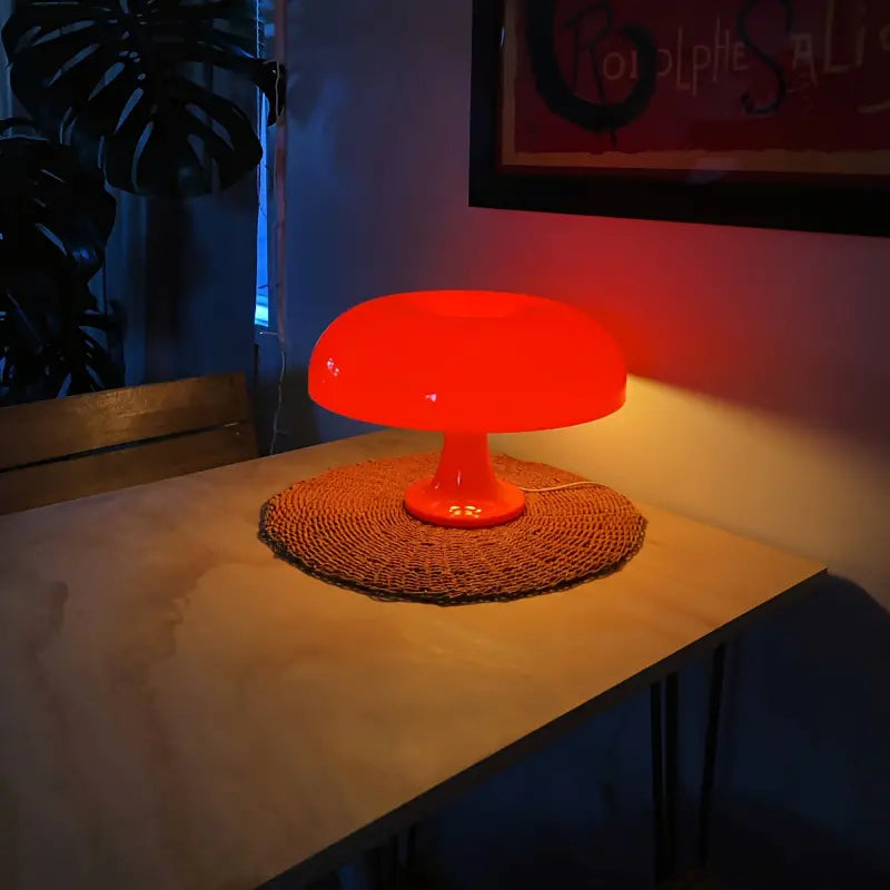 Bright Colorful Fungi Desk Lamp