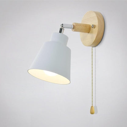 SpinGlow – Rotating Wall Lamp with Toggle Chain 1
