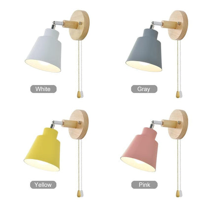 SpinGlow – Rotating Wall Lamp with Toggle Chain 4