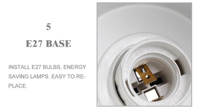 SpinGlow – Rotating Wall Lamp with Toggle Chain 7