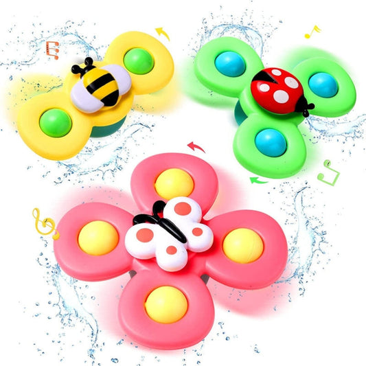 Fun Splash Bath Toy with Spin Wheels - Lusomart
