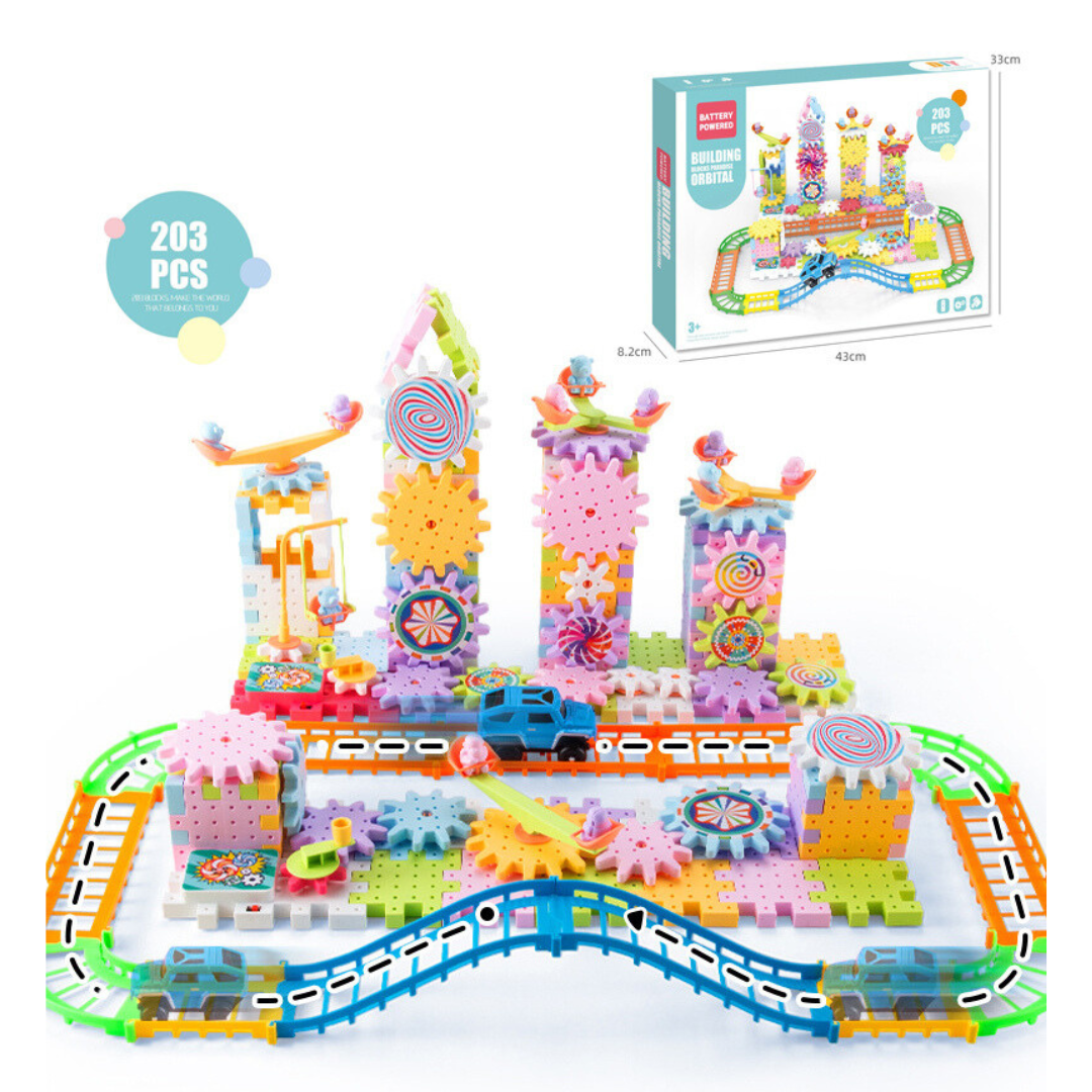 Spin&Build™ - Rotating Montessori Building Set - Creative building toys 4