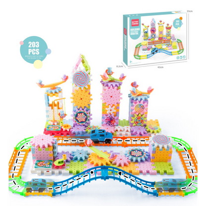 Spin&Build™ - Rotating Montessori Building Set - Creative building toys 4