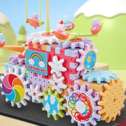 Spin&Build™ - Rotating Montessori Building Set - Creative building toys 6
