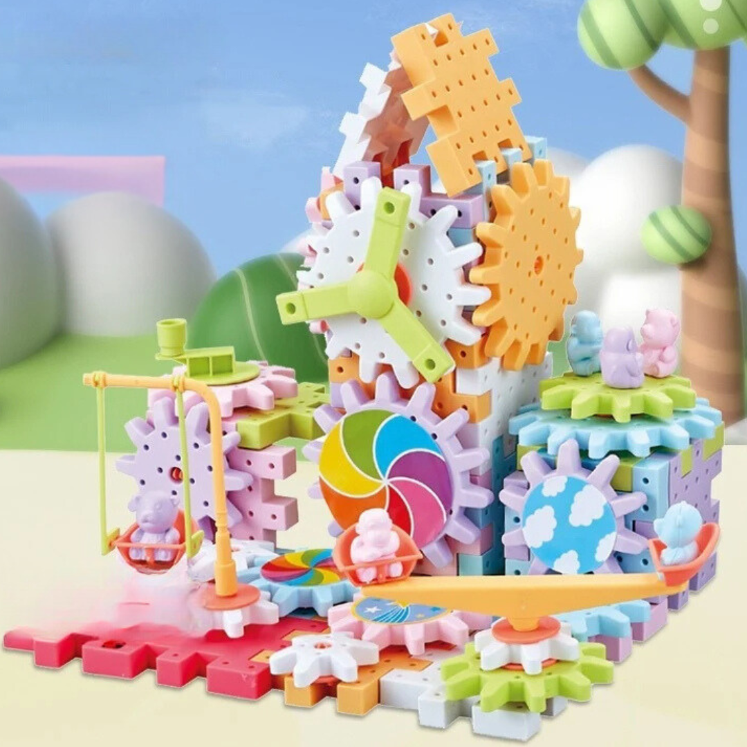 Spin&Build™ - Rotating Montessori Building Set - Creative building toys 7
