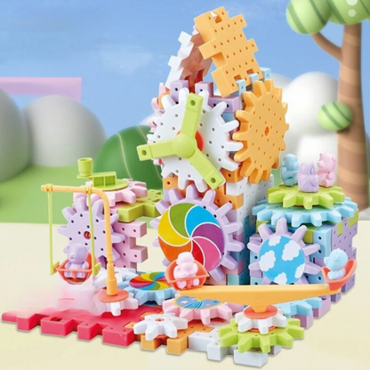 Spin&Build™ - Rotating Montessori Building Set - Creative building toys 7