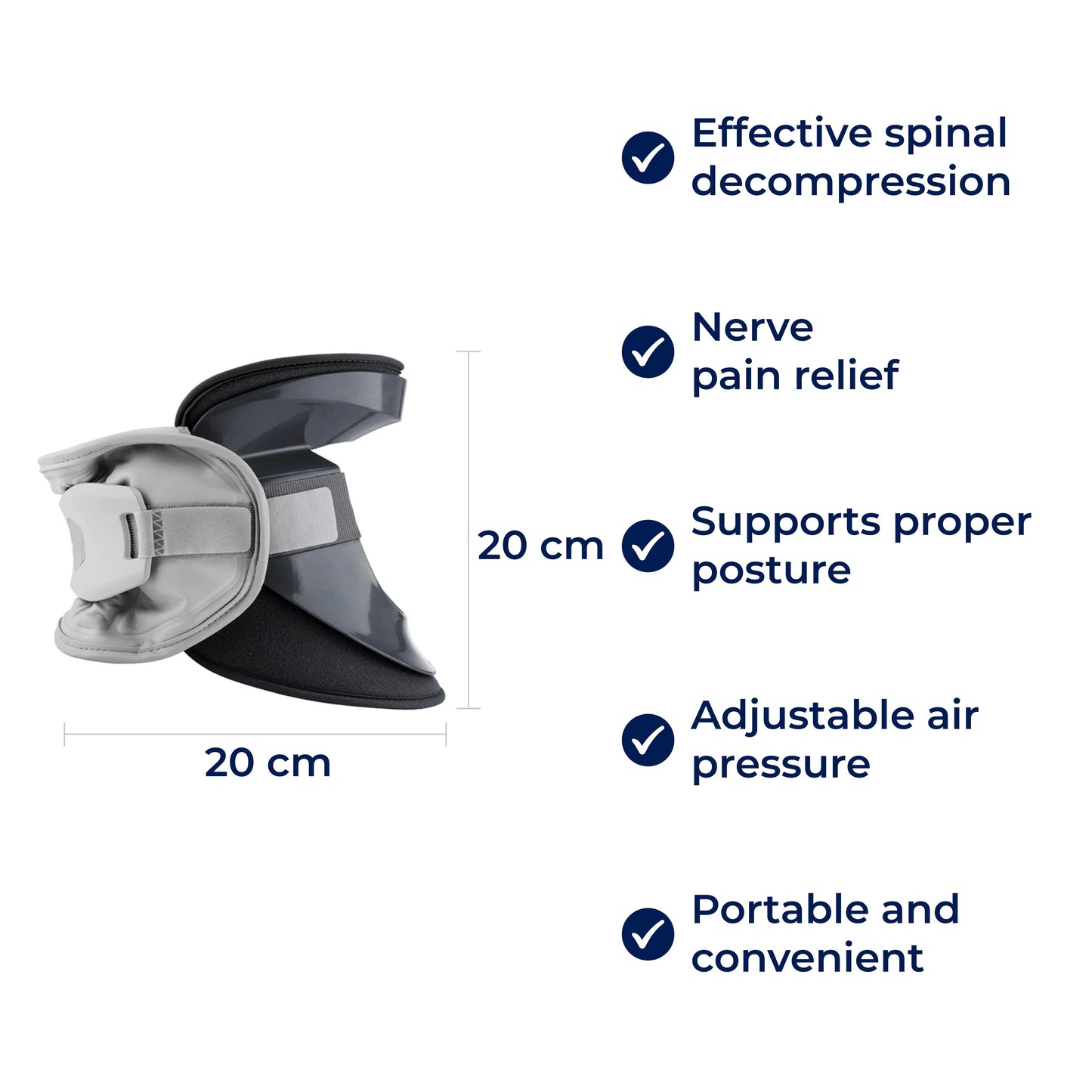 Comfortable Neck Relief Cervical Traction Collar