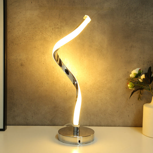 Modern Spiral LED Desk Lamp - Lusomart