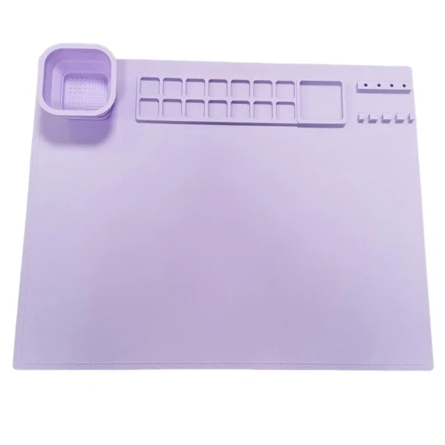 SplashMat™ – Waterproof Paint Mat for Painters - Paint Placement 7