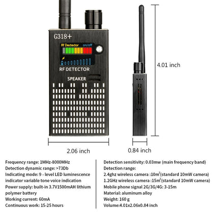 SpyFinder Pro | Hidden Device & GPS Tracker Detector for Privacy Protection 6