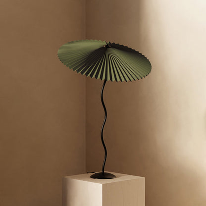 Soft Fold Shade Modern Table Light