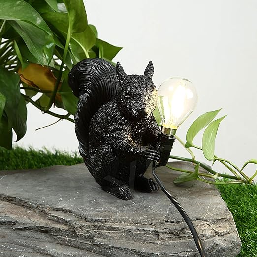 Colorful Woodland Animal Desk Lamp