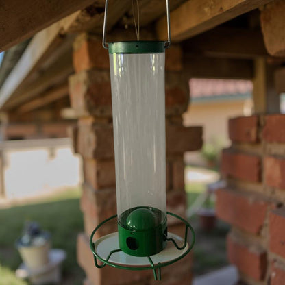 Weatherproof Squirrel Resistant Outdoor Hanging Bird Feeder Tube