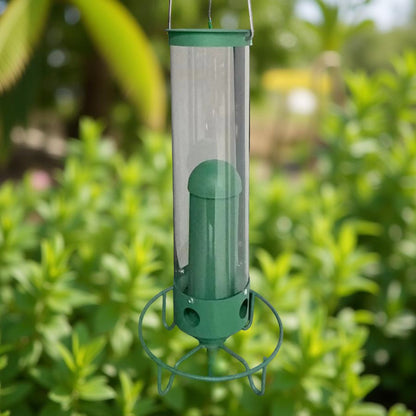 Weatherproof Squirrel Resistant Outdoor Hanging Bird Feeder Tube