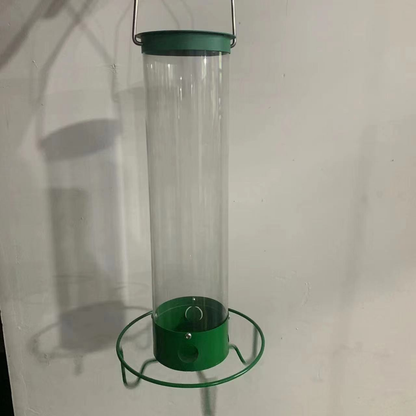 Weatherproof Squirrel Resistant Outdoor Hanging Bird Feeder Tube
