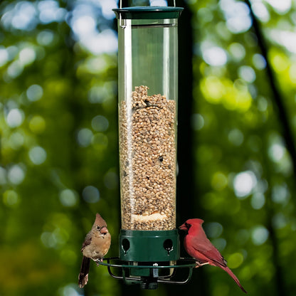 Premium Squirrel-Resistant Bird Feeder with Adjustable Perch - Lusomart