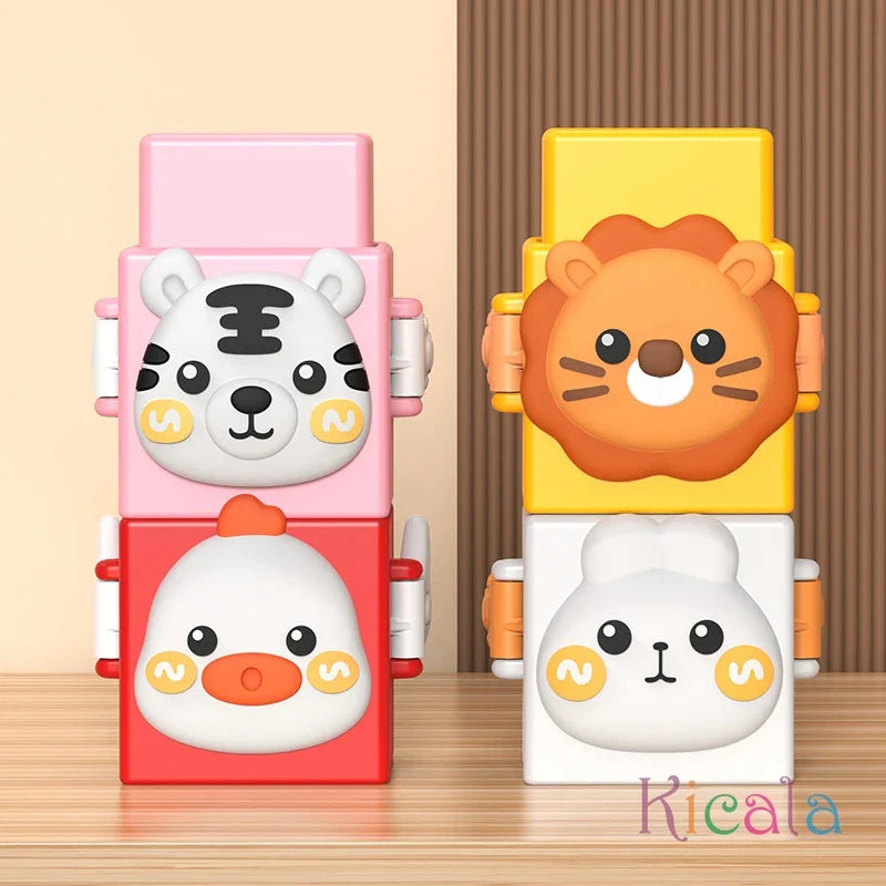 StackZoo - Educational building toys - Animal stacking set 7