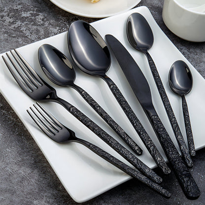 Rustic Country Dinner Forks and Knives Set - Lusomart