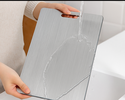 StainlessPro | Durable Antibacterial Stainless Steel Cutting Board 3