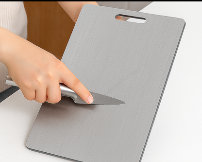 StainlessPro | Durable Antibacterial Stainless Steel Cutting Board 4