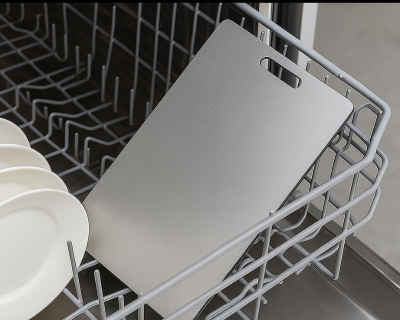 StainlessPro | Durable Antibacterial Stainless Steel Cutting Board 5