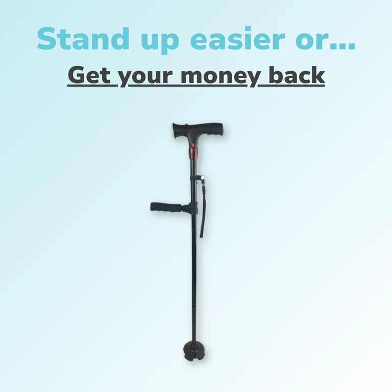 Portable LED Folding Walking Stick for Daily Support