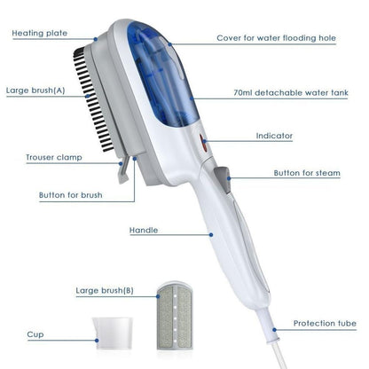 SteamEase | Compact Versatile Portable Clothes Steamer Iron 2