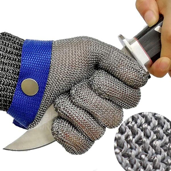 Tough Cut Proof Stainless Steel Work Gloves - Lusomart